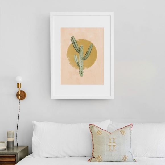 Wall Art Boho Nature Plants Print Illustration Unframed - Picture 3 of 5
